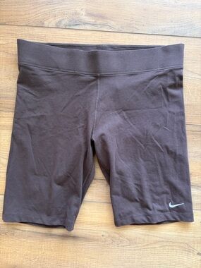 Nike Brown Bike Shorts